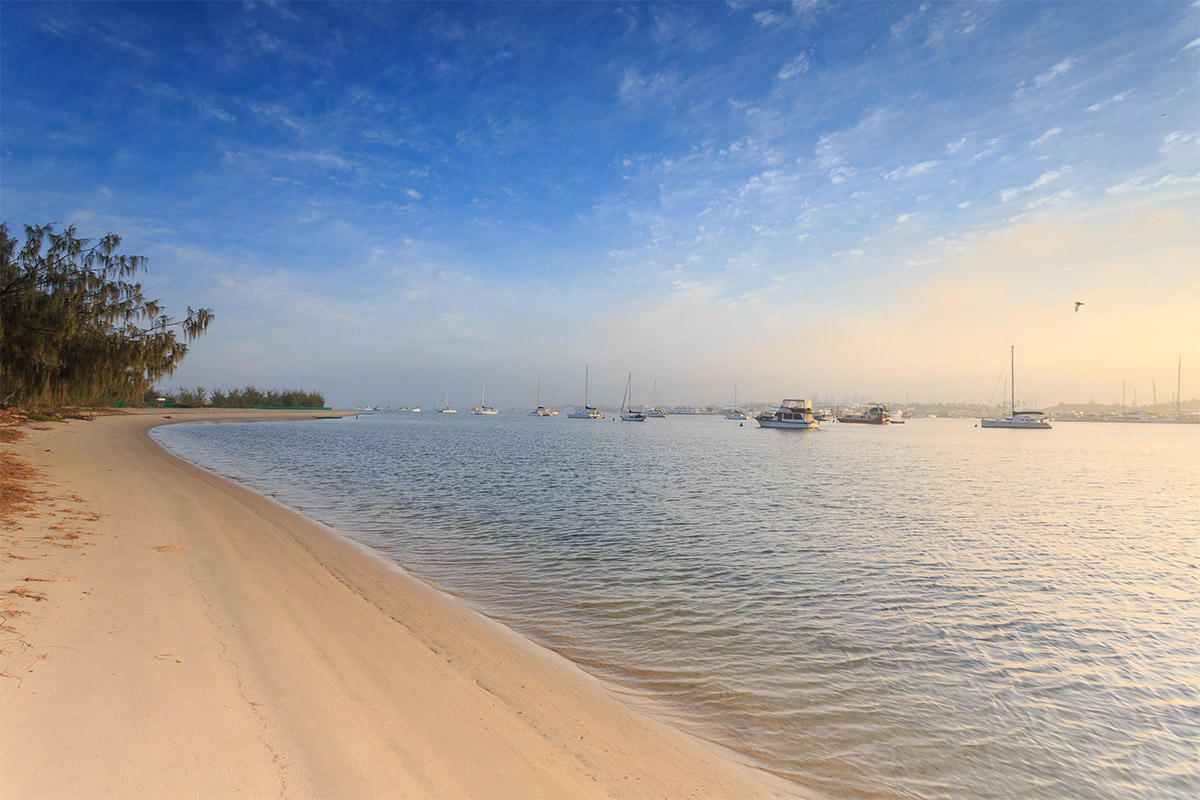 Boats on Broadwater