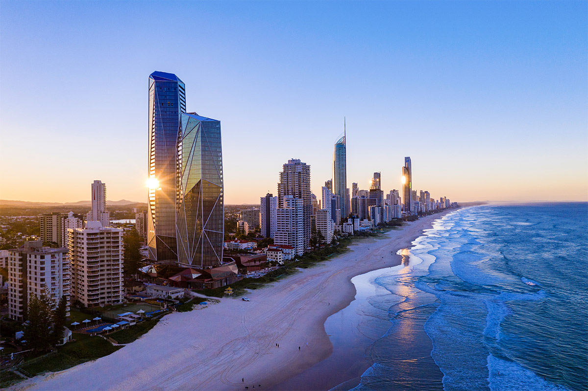 Sunset Surfers Paradise