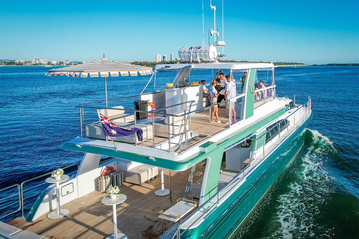 YOT 75 Boat Hire Gold Coast