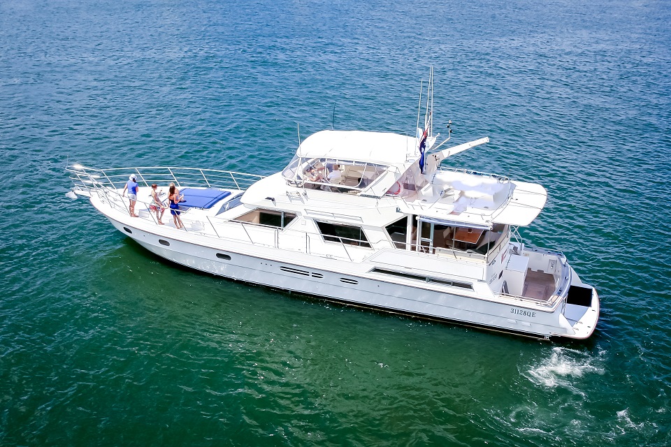 MV Bacchus Boat Hire Gold Coast